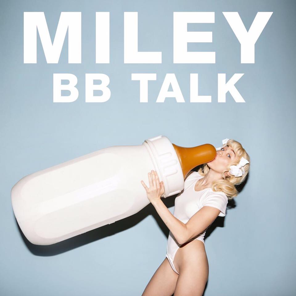 Miley Cyrus' "BB Talk" cover art