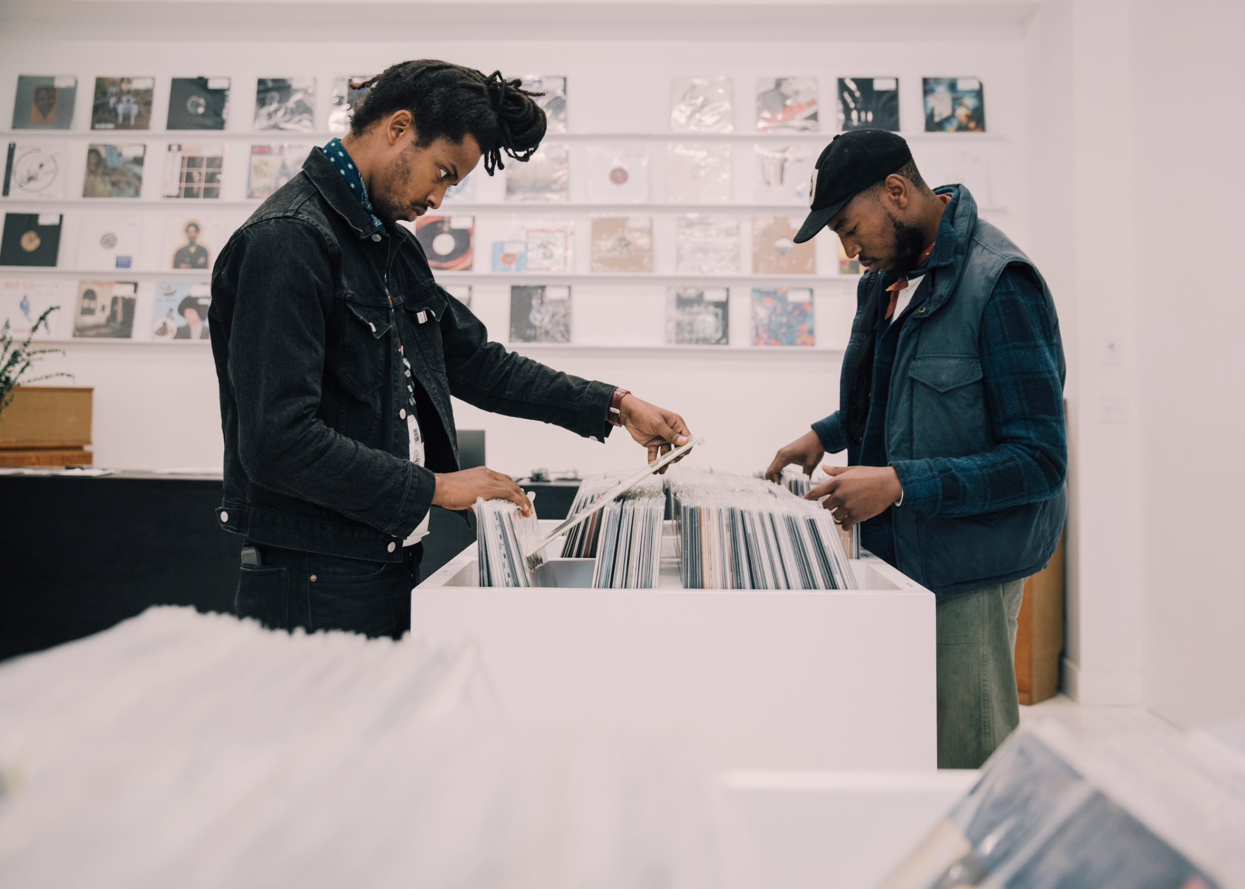 Ode to Vinyl founders David Andrew and DJ Prince