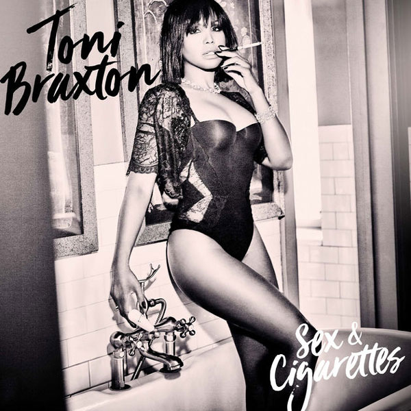 Toni Braxton's cover art for 'Sex & Cigarettes'