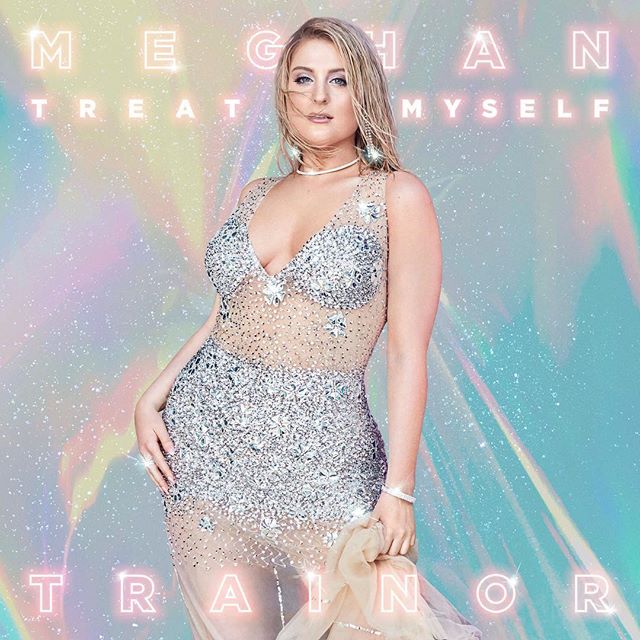 Meghan Trainor's cover art for 'TREAT MYSELF'