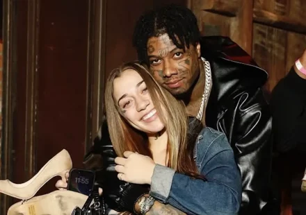 Blueface and his girlfriend