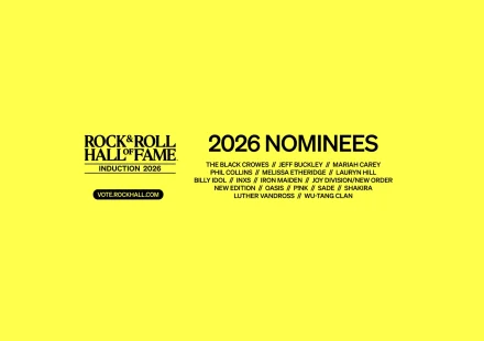 Rock & Roll Hall of Fame 2026 inductees