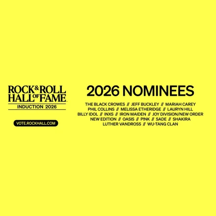 Rock & Roll Hall of Fame 2026 inductees