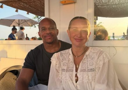 Geoff Ogunlesi and Jennifer Meyer